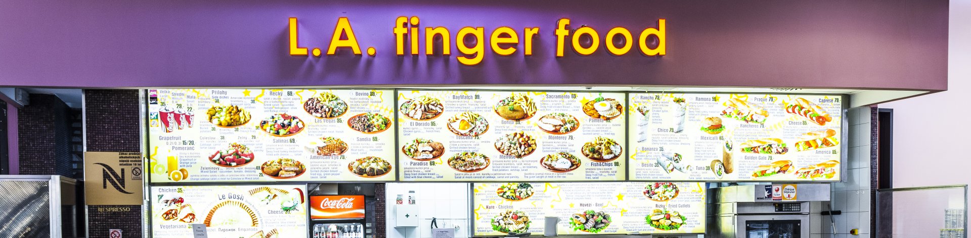 L.A.finger food – fast food