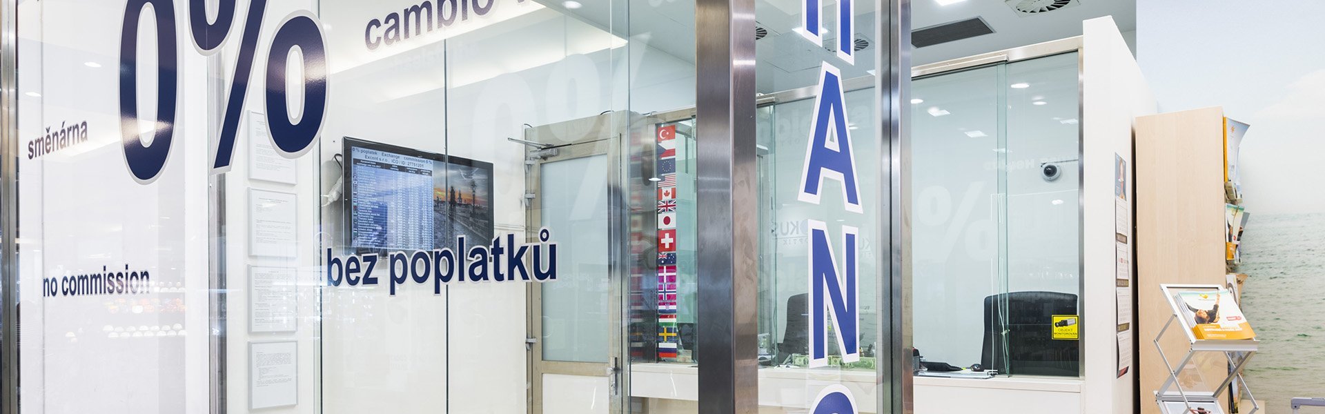 Směnárna EXCHANGE OFFICE