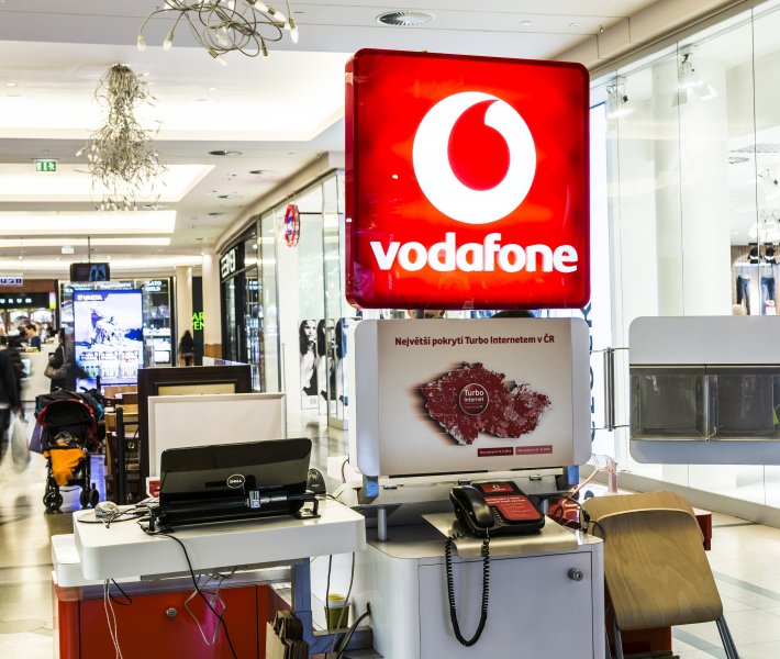 Vodafone kiosek