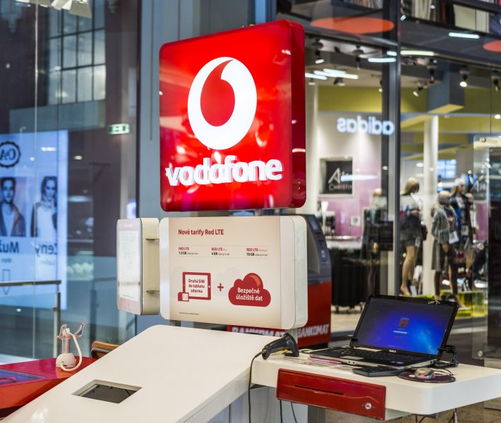 Vodafone kiosek
